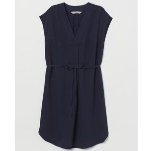 H&M V-Neck Dress Navy